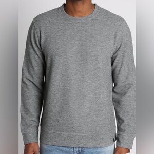 Jachs NY Men’s XXL Gray Wool Blend Crewneck Pullover Sweater
